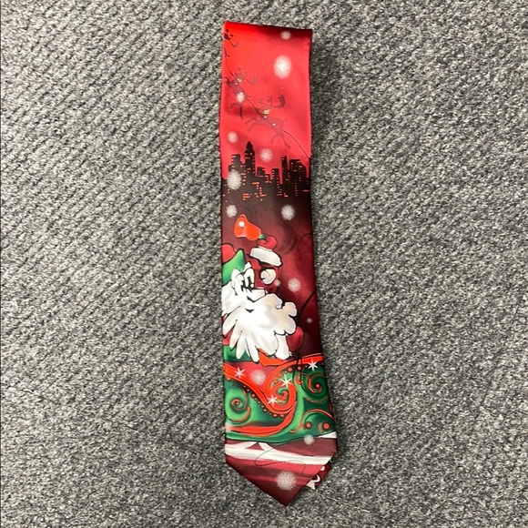 J. Garcia Other - J. GARCIA Collection 54 DRACULA CLAUS Tie Santa Claus Christmas Silk Holiday